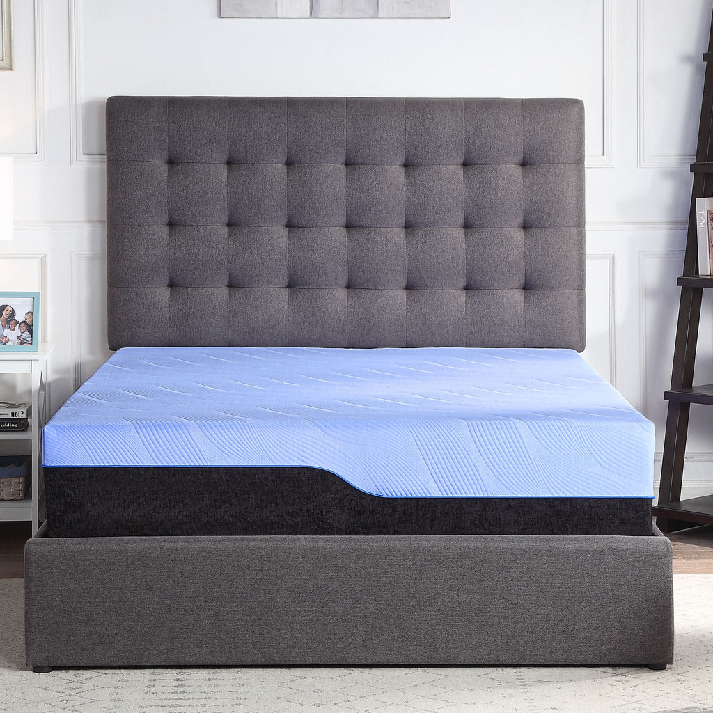 12" Refresh Hybrid Cooling Fast Responding Latex Foam And Coil Mattress
