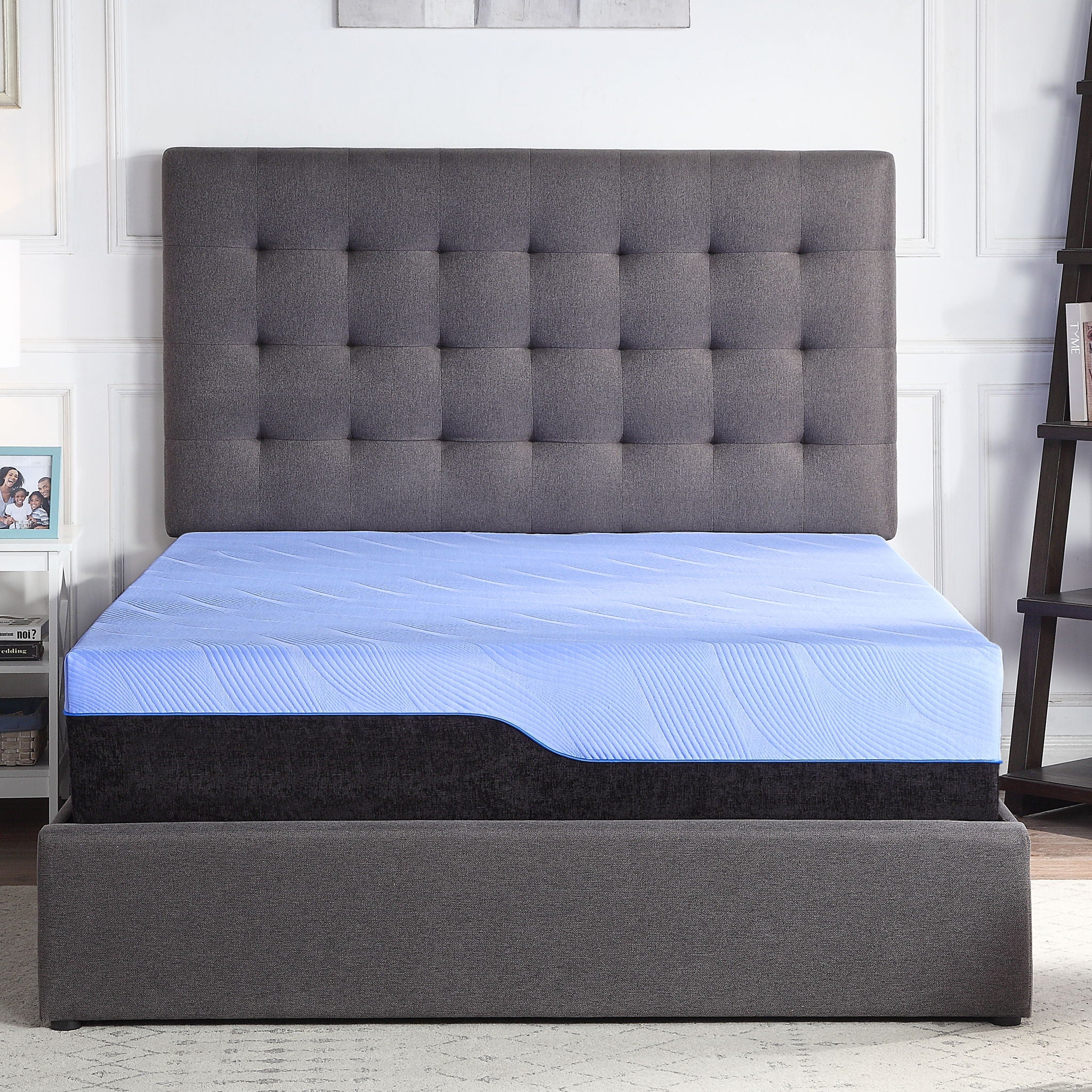 12" Refresh Hybrid Cooling Fast Responding Latex Foam And Coil Mattress