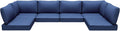Water-Resistant Outdoor Cushions for Patio Furniture Sets