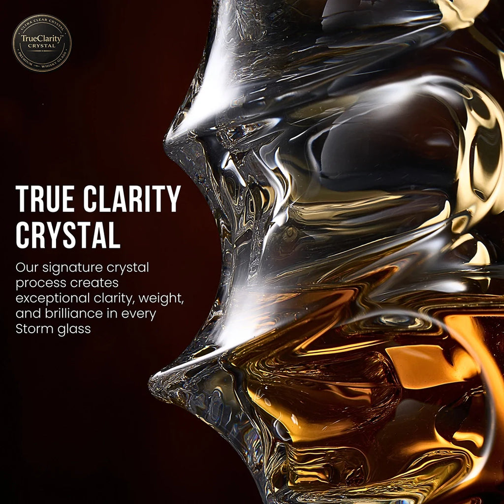 Storm Japanese Crystal Whisky Glass