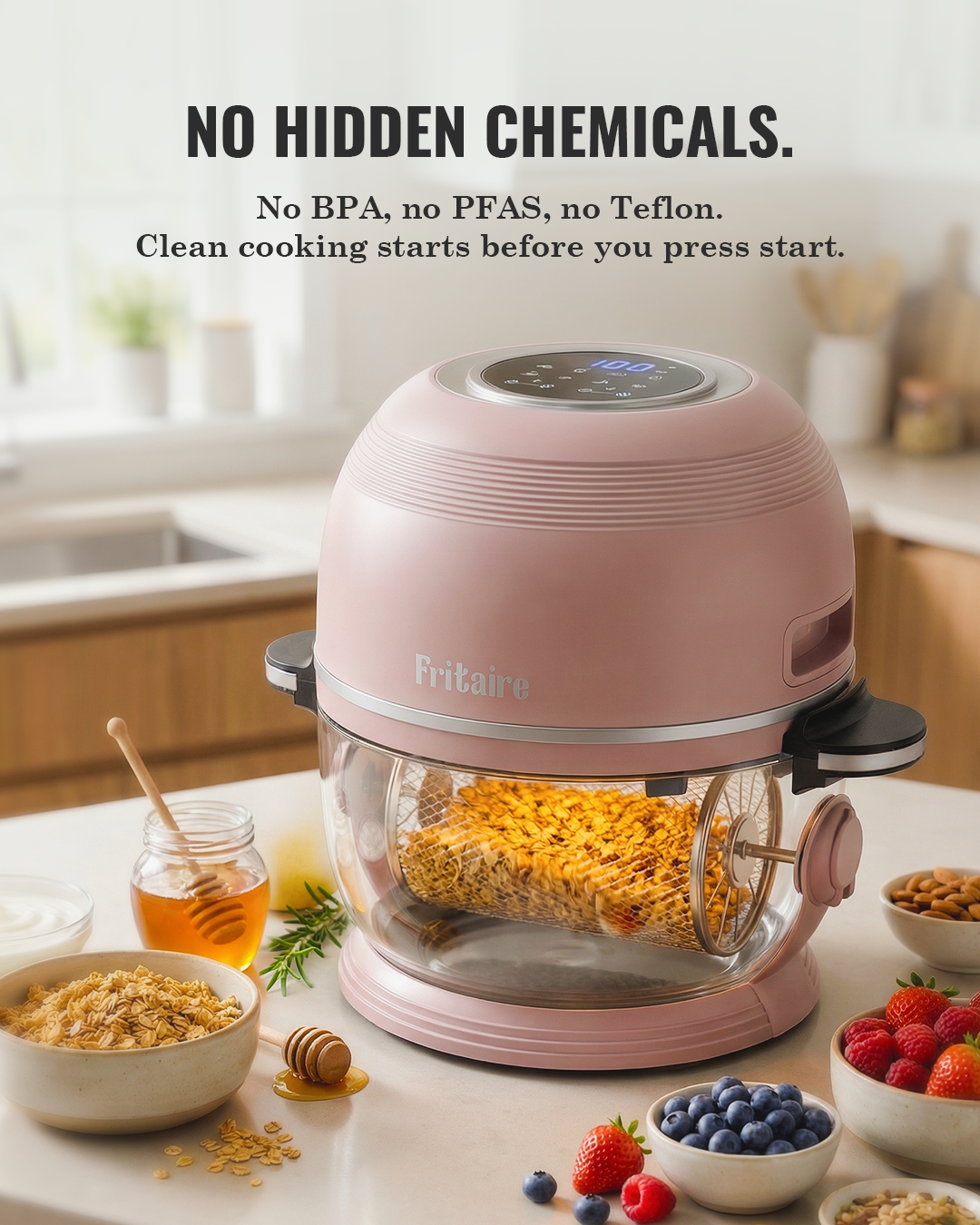 Self-Cleaning Air Fryer™ & Non-Toxic Air Fryer™ - Sage Green