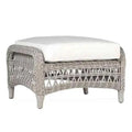 Mackinac Patio Furniture Wicker Outdoor Ottoman
