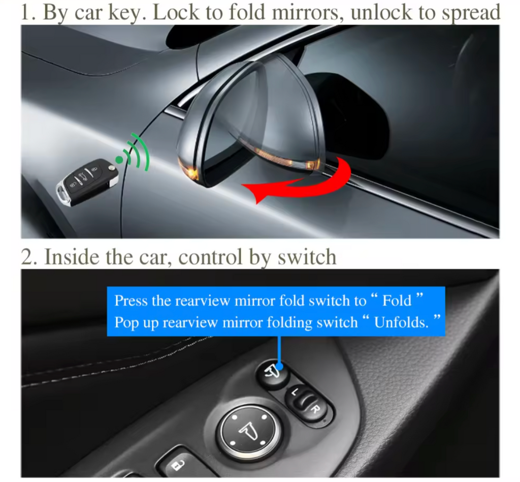 2023-2026 Xgen Accord Folding Mirror Kit
