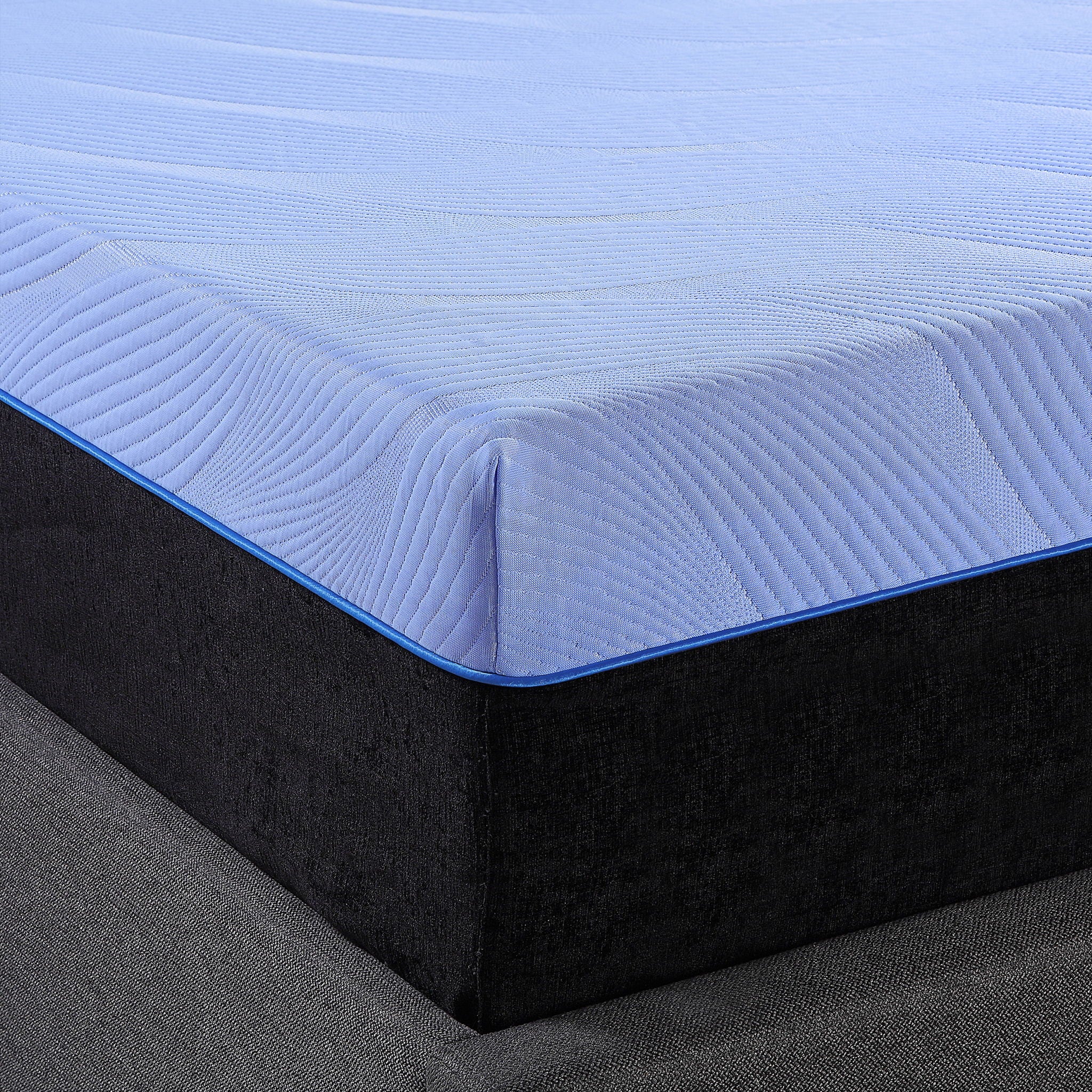 12" Refresh Hybrid Cooling Fast Responding Latex Foam And Coil Mattress