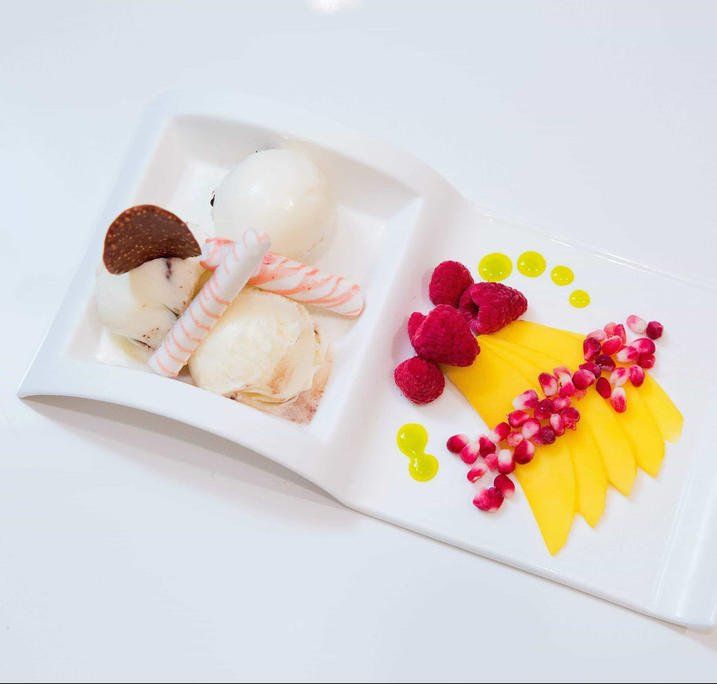 Sectional Salad Plate -Set of 4 pc