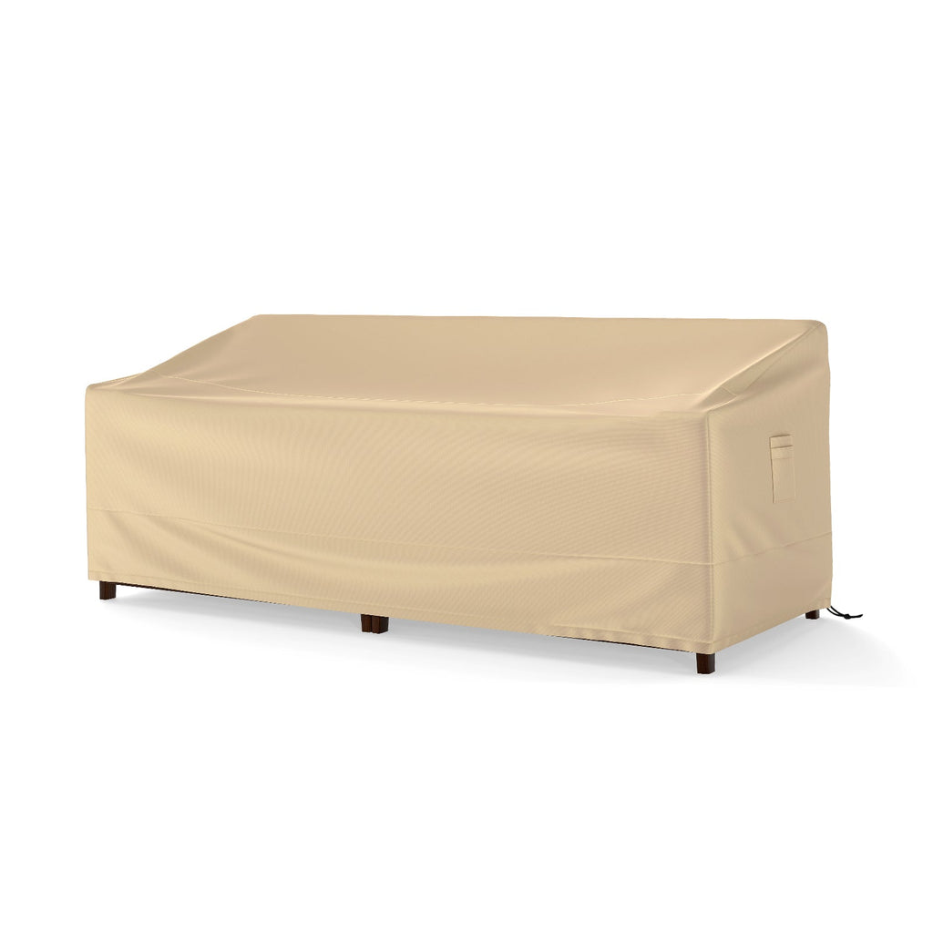 Patio Furniture Cover with Padded Handle and Click-Close Straps